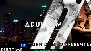 Adult Time - Szőrös muffos fiatal hölgyemény lovagol