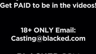 BLACKED - Ava Koxx és egy nagy hatalmas fekete hímvessző