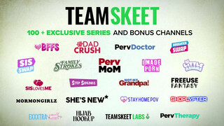 TeamSkeet - méretes kannás hatalmas seggű nők orgiája