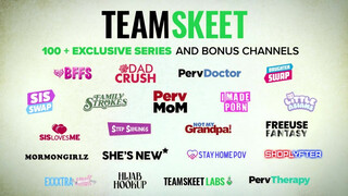 TeamSkeet - egy méretes hatalmas spricc a pinára