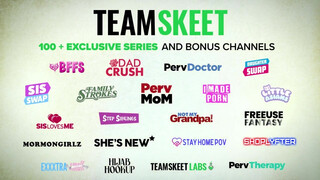 TeamSkeet - cuki pici nerdy lány casting forgatás videója