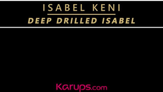 Isabel Keni megbaszva hatalmas dákóval - Karups