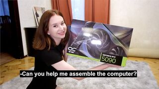 Rtx 5090-et kaptam meg egy lucskos szopást is a volt barátnőmtől!