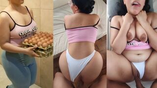 A szomszédasszony imádja reggel enni a teljes tojást